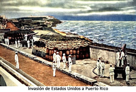 La invasión de Estados Unidos a Puerto Rico el 25 de julio de 1898